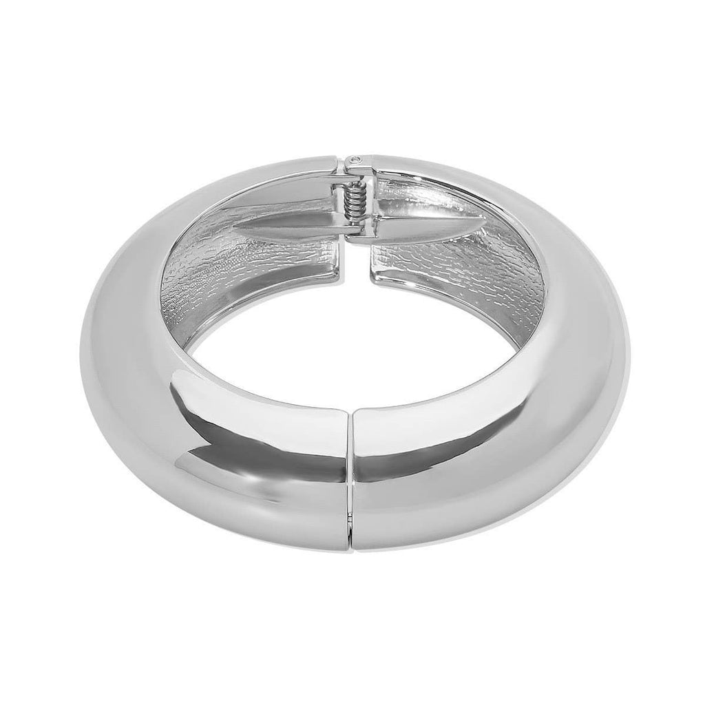 Glossy Silver Cuff