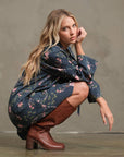 Country Fields Floral Mini Dress