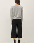 Feel At Ease Sweater-Heather Gray