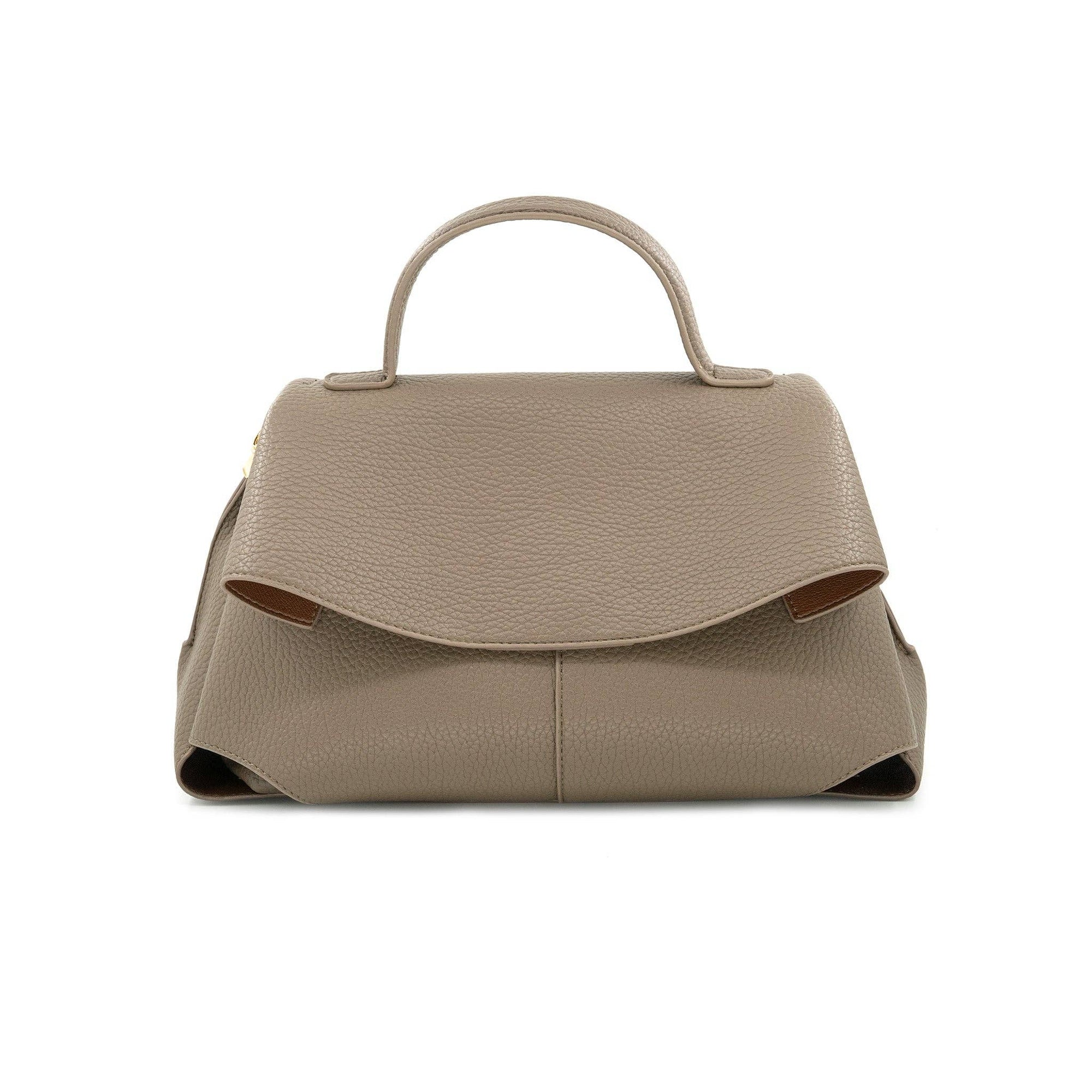 Lune Handbag-Taupe