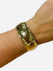 Hammered Bracelet- Gold