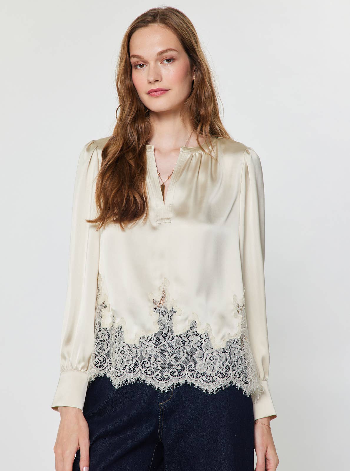 Seraphine Satin Top
