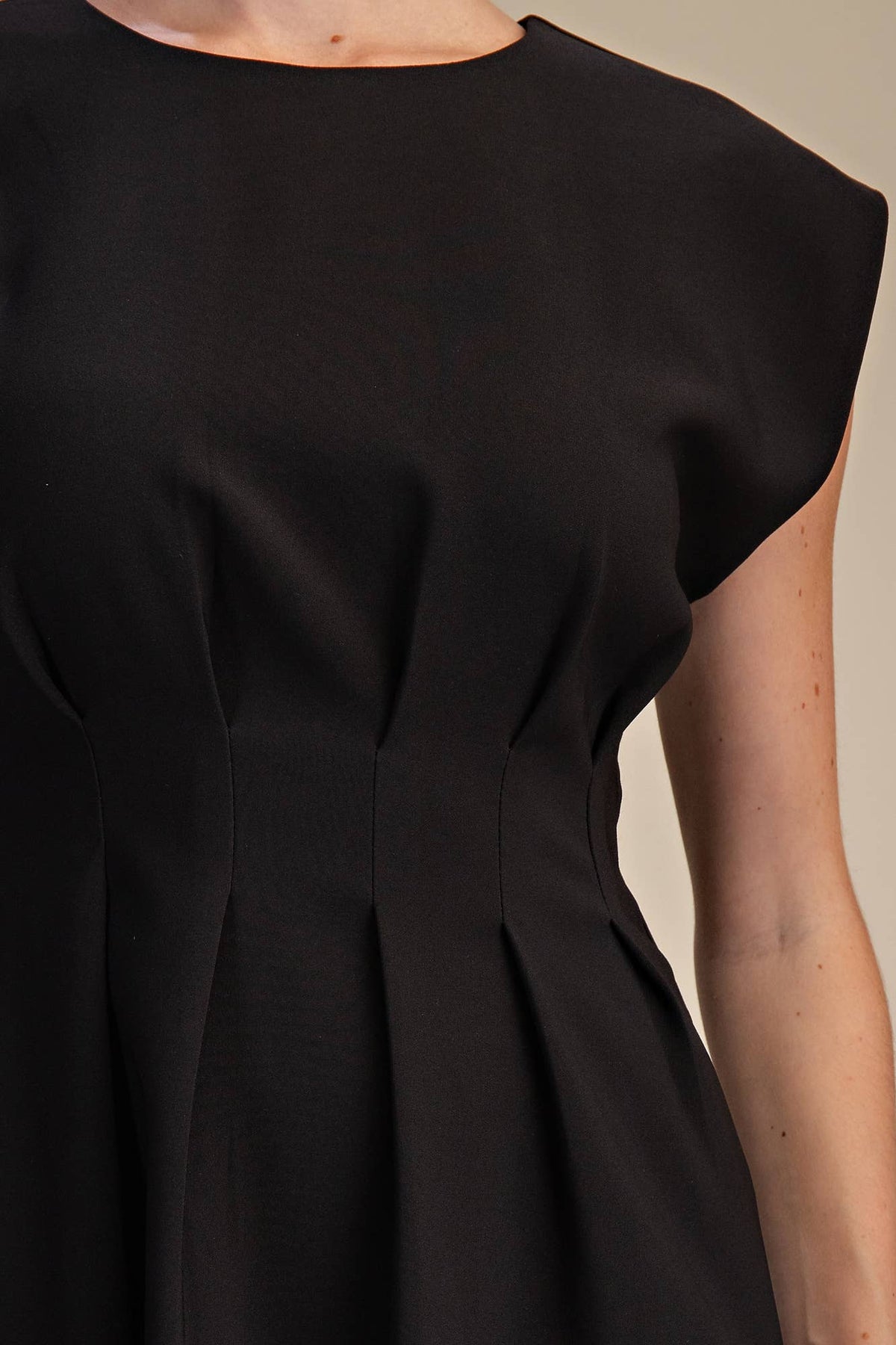 Timeless Era Mini Dress-Black