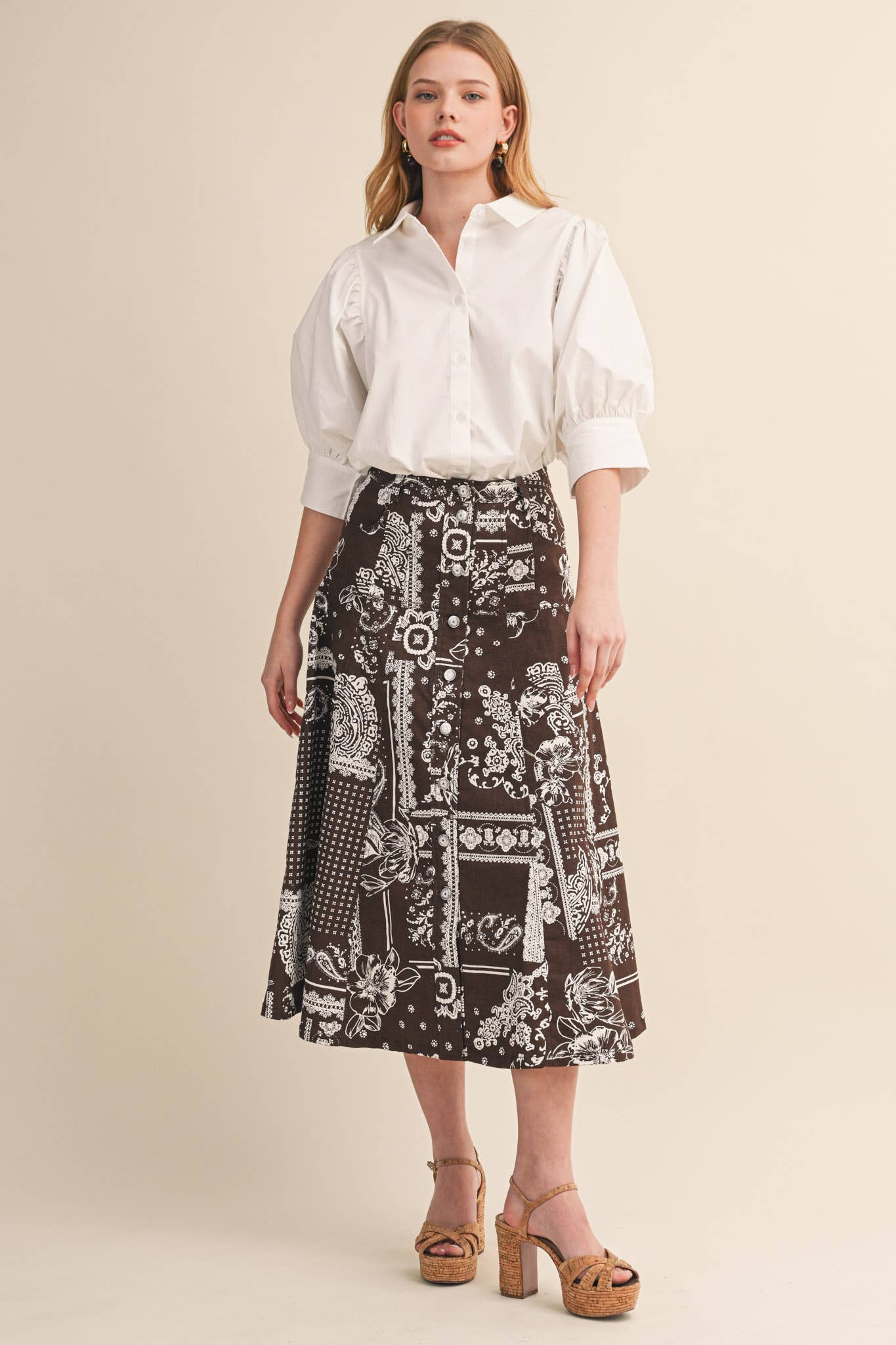 The Sculpt Button Down Top