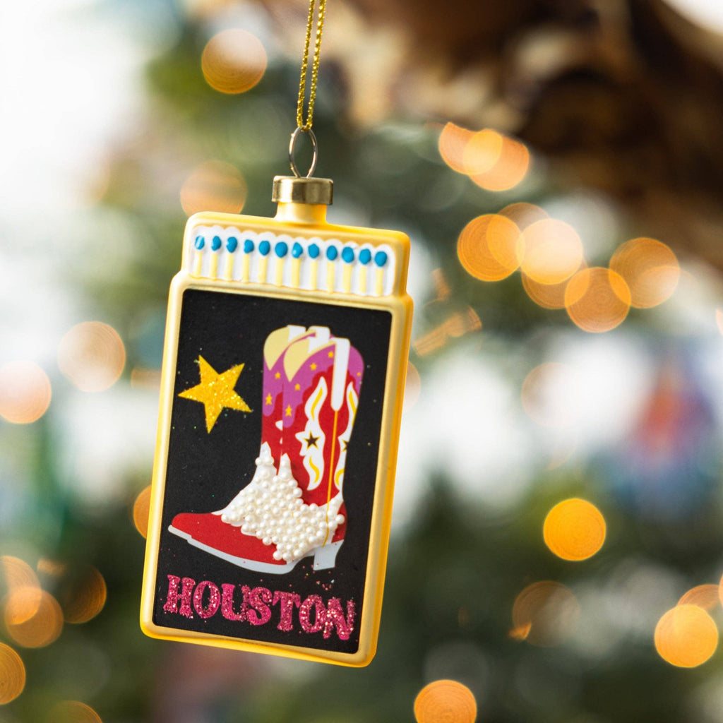 Houston Matchbook Ornament