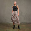 City Spots Leopard Print Skirt