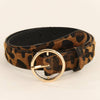 Classic Fashion Belt- Leopard