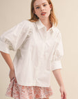 The Sculpt Button Down Top