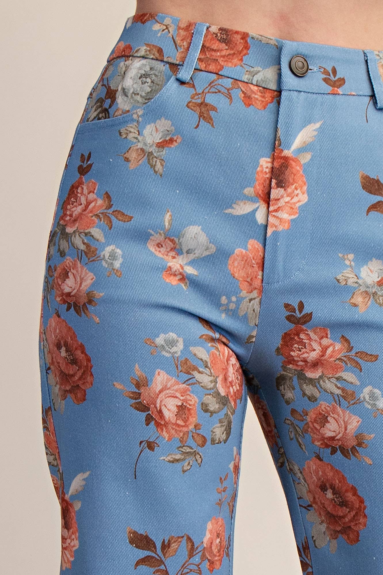 Mayfair Straight Leg Floral Pants
