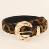 Classic Fashion Belt- Leopard