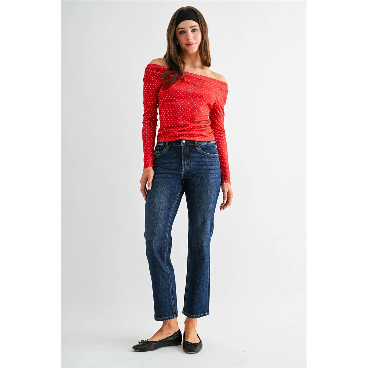 Iconic Straight Ankle Jeans