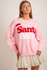 Santa Baby Knit Sweater-Light Pink