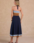 Terry Knit Midi Dress