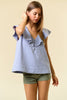 Sweet Talk Top-Powder Blue