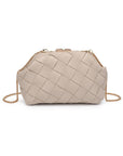 Pauline Woven Crossbody-Ivory