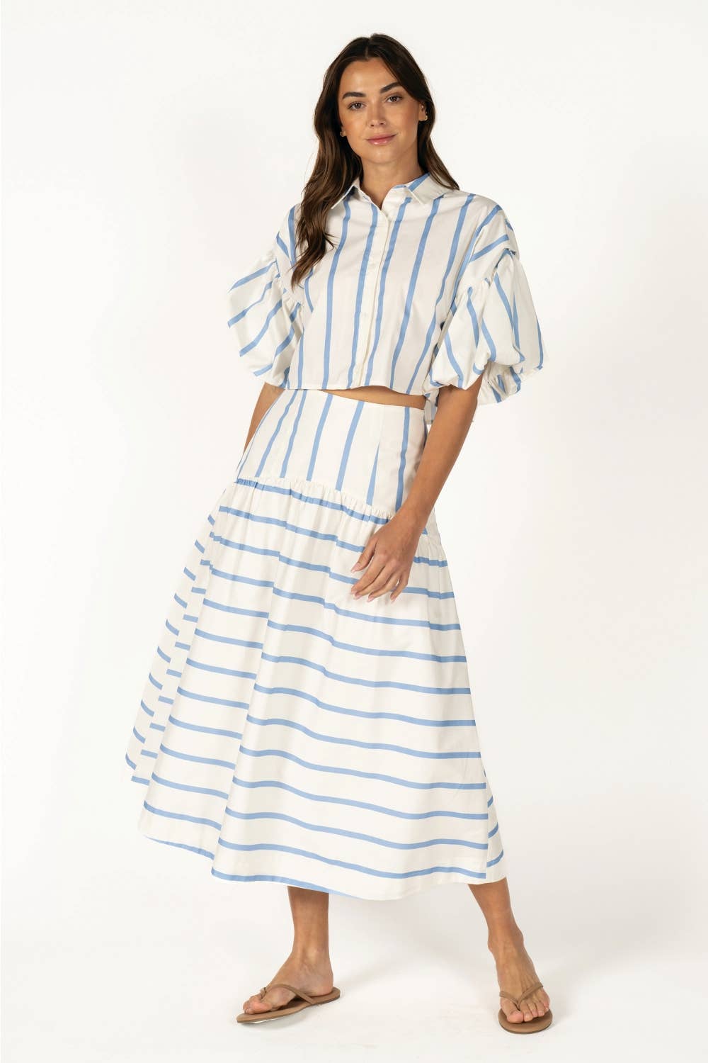 Warm Breeze Midi Skirt