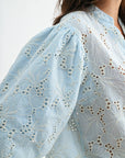 Angel Whisper Eyelet Top