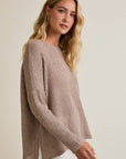 Love Luxe Knit Top-Oatmeal