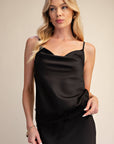 Lace Allure Top-Black