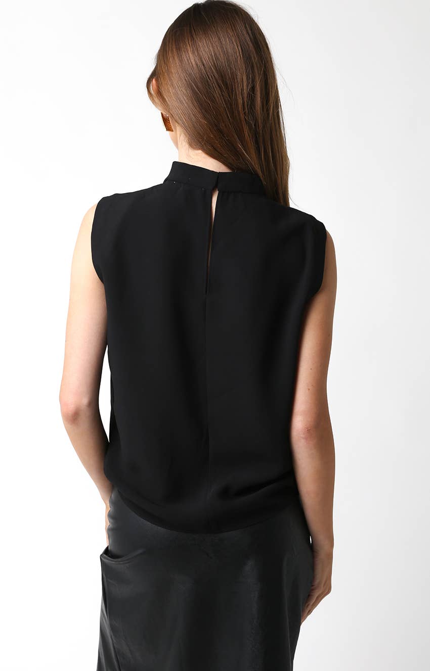 Polished Affair Top-Black