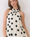 Polka Charm Maxi Dress
