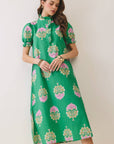 Clara Ruffle Midi Dress