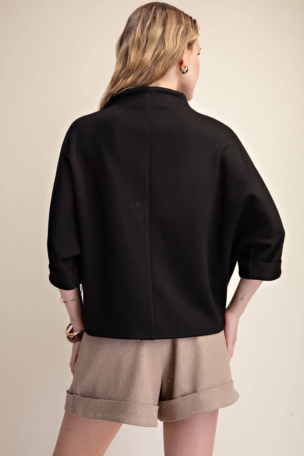 Mellow Days Sweatshirt-Black