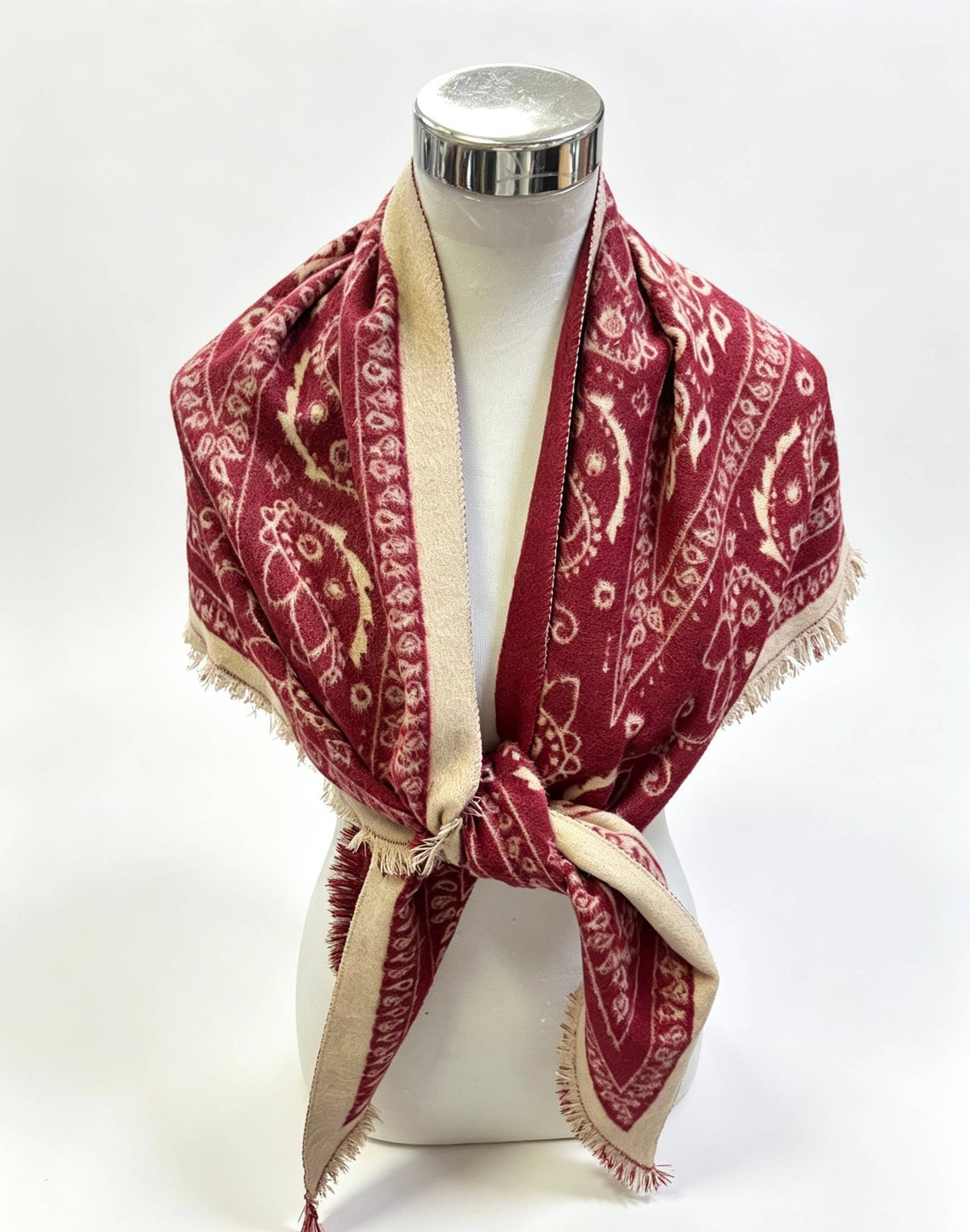PREORDER: Soft Country Bandana Scarf-Red