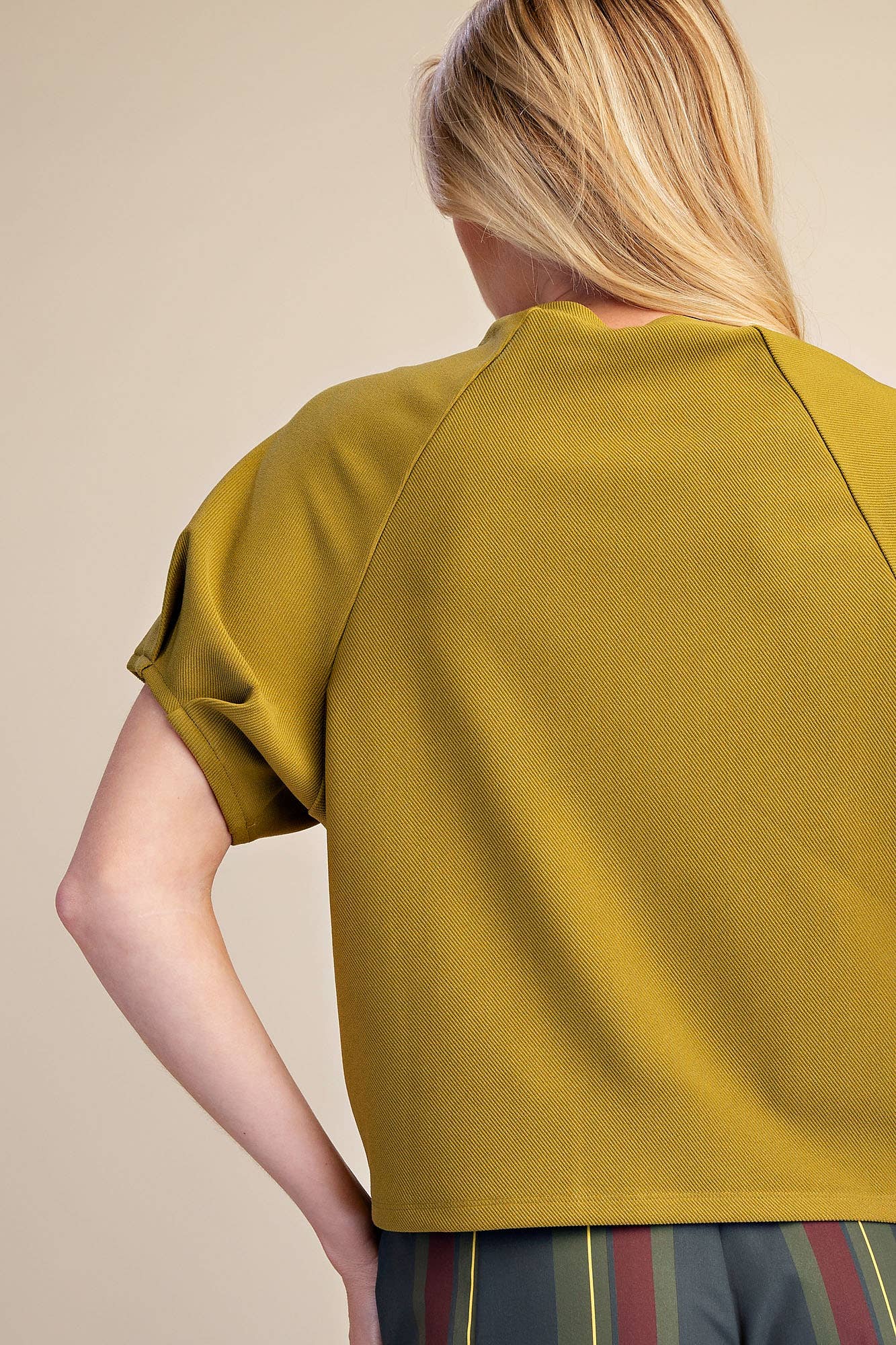 Autumn Orchard Top-Light Olive