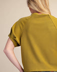 Autumn Orchard Top-Light Olive