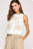 Boho Charm Embroidered Top