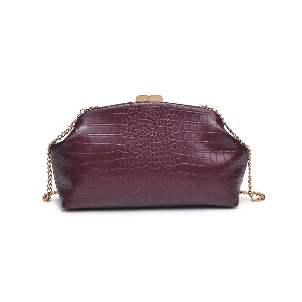 Camille Clutch-Burgundy