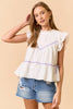 Just Charming Ruffled Top