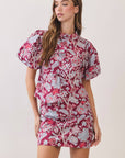 Freya Floral Puff Sleeve Top