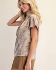 Wild Whisper Draped Top