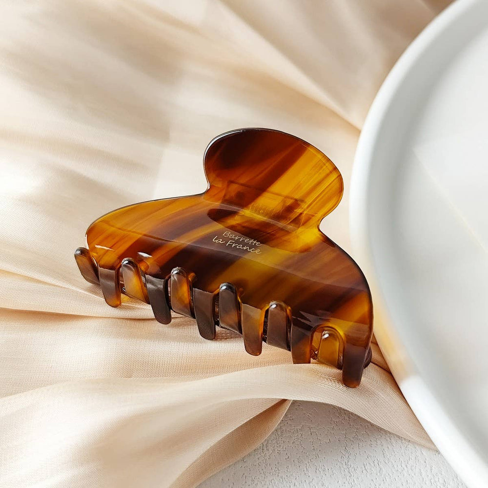 Elegant Claw Clip-Dark Coffee