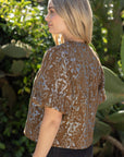 Lavinia Floral Jacquard Top