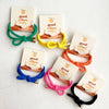 Shoelace Elastic Hair Tie- Yellow