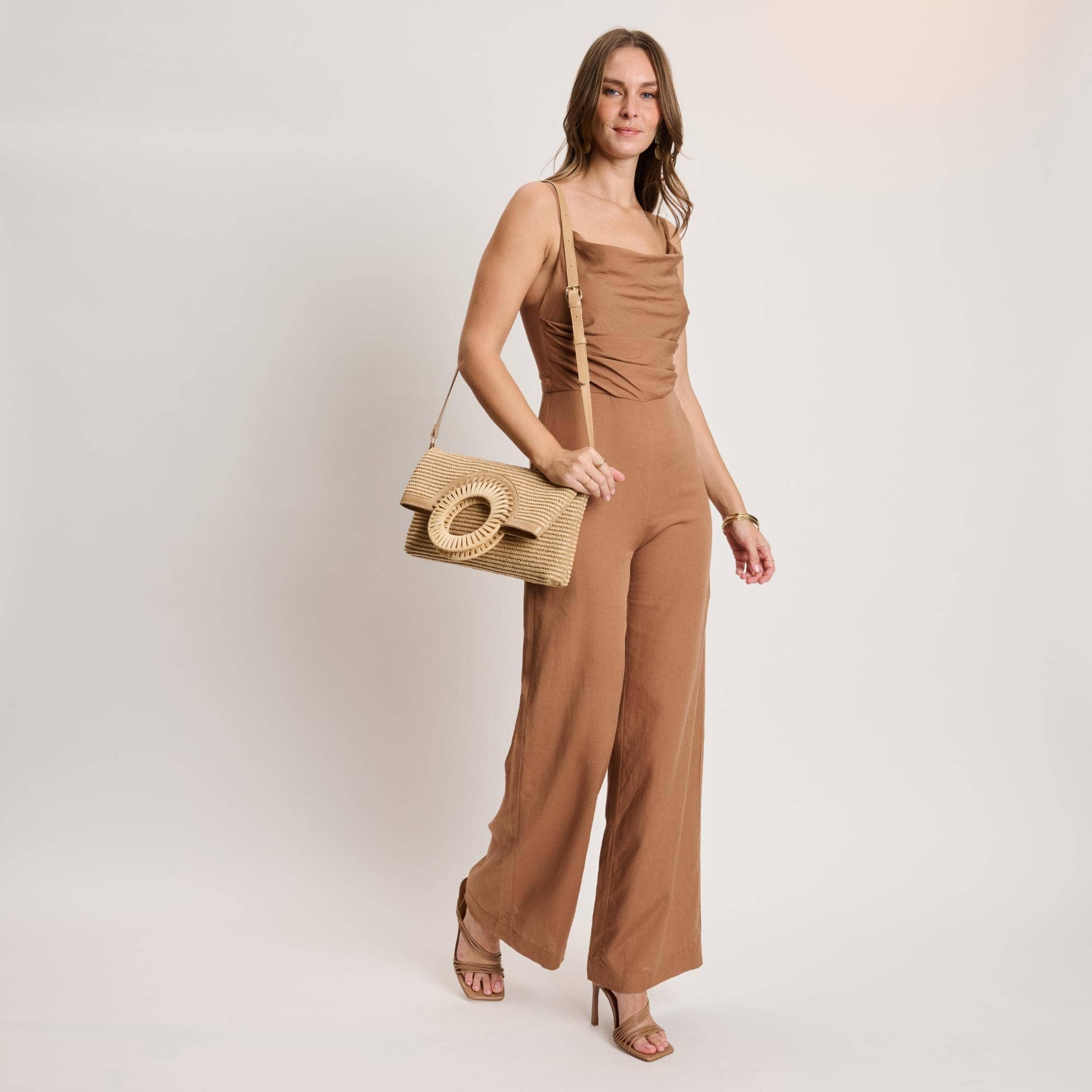 Tessa Clutch-Natural