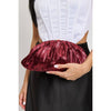 Jewel Clutch- Burgundy