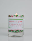 Mini Merry Christmas Candle