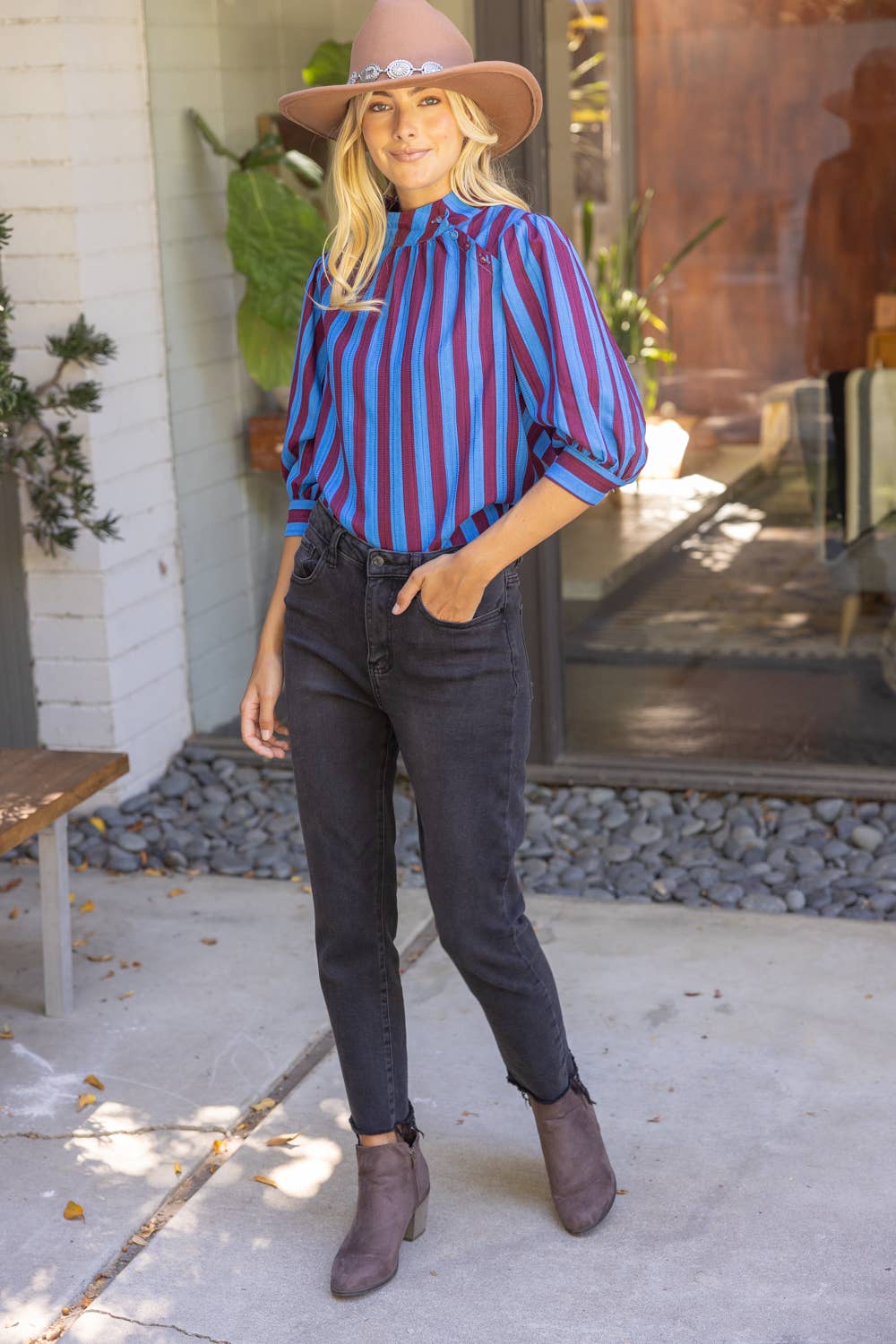Take Me Away Stripe Top