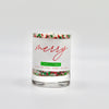 Mini Merry Christmas Candle