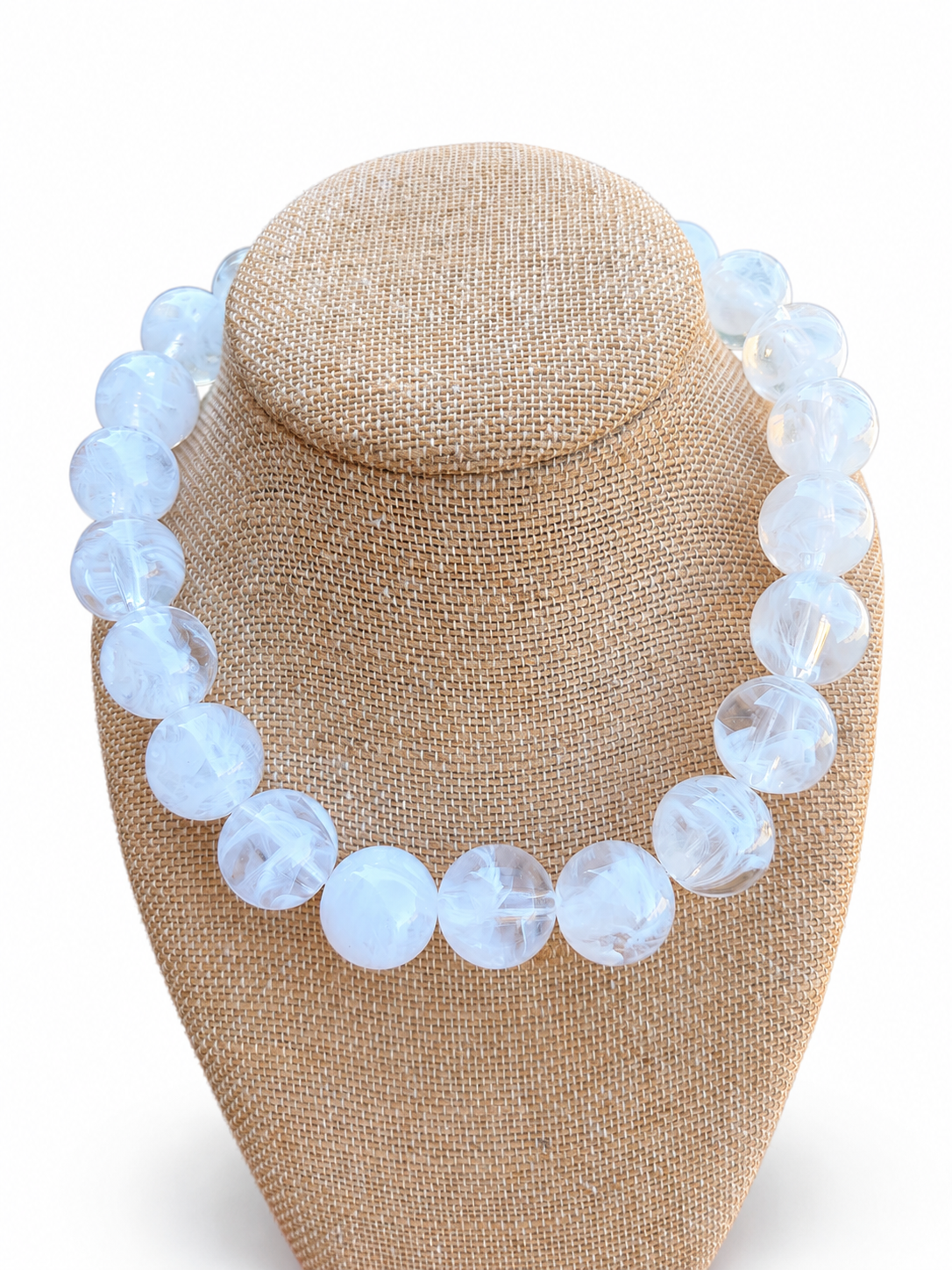 Crystal Clear Bauble Necklace
