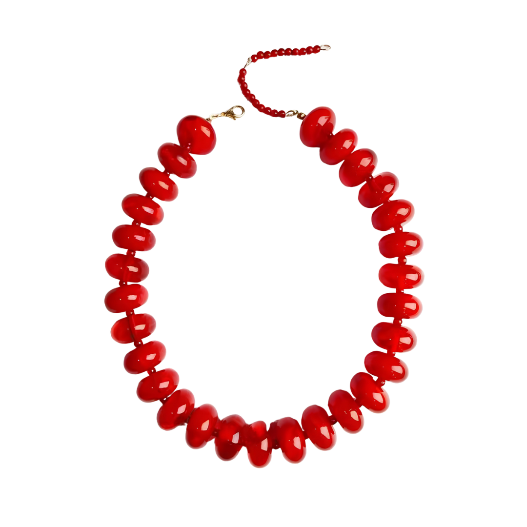 Bentley Necklace-Red