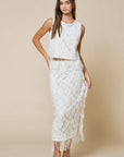 Boho Shoreline Maxi Skirt Set