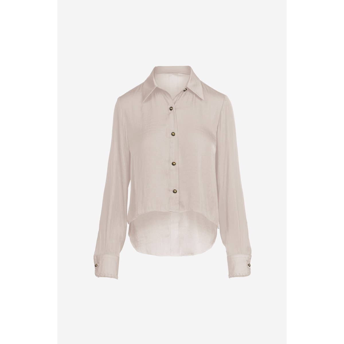 Kind Heart Button Up Top-Papyrus