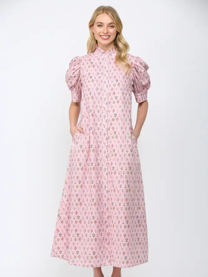 Soft Florals Maxi Dress