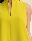 Yacht Luxe Mini Dress-Lime