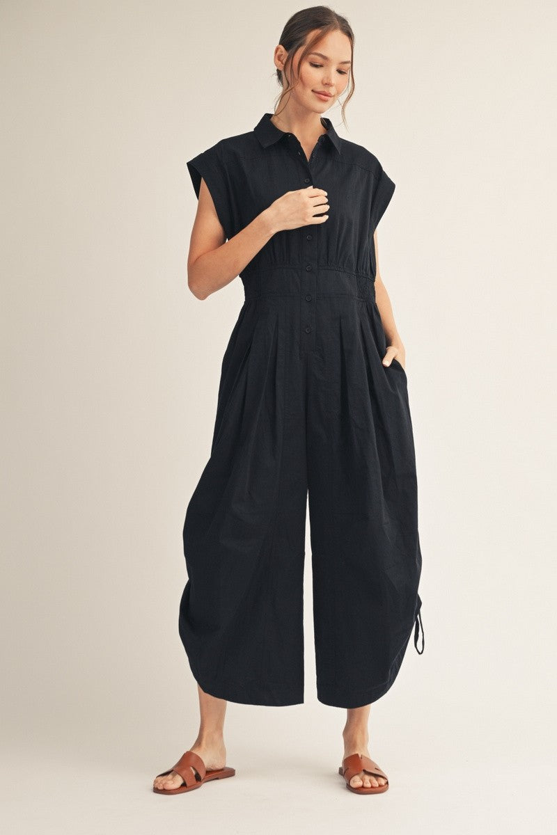 Chic Walk Wide Leg Jumpsuit